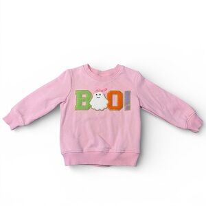 Pink Boo Kids Sweatshirt